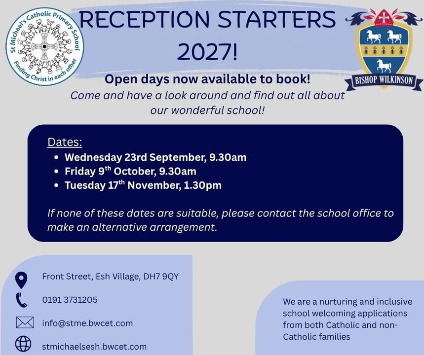 St Michael's Catholic Primary School, Esh